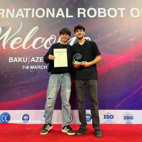 AzeRobot komandalarından növbəti uğur!