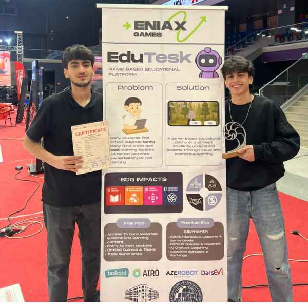 AzeRobot komandalarından növbəti uğur!