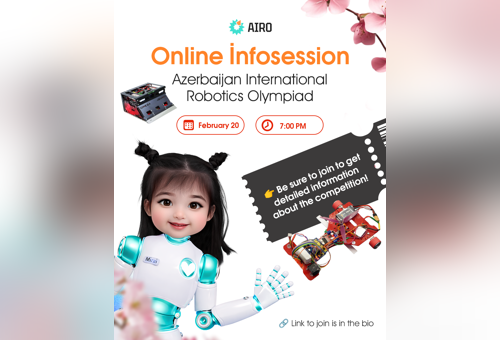 AİRO 2026 mövzusunda Onlayn İnfosessiya!
