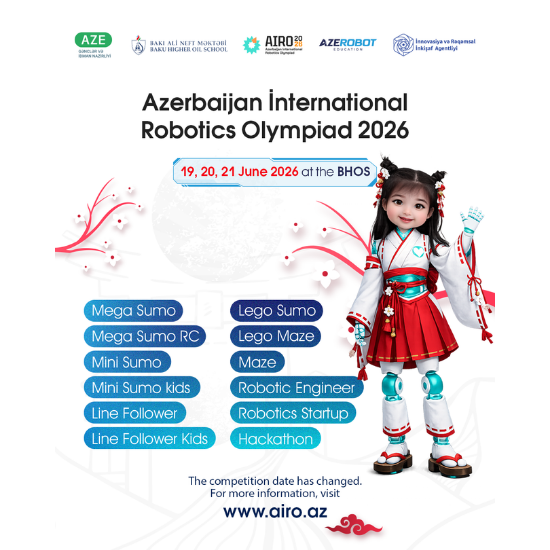 Uğurlu gələcəyə AzeRobotla addımla!